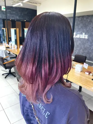カラー 🦔Laulu 菅原綾乃のヘアスタイル