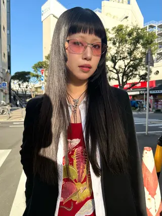 ロング レイヤーカット/ Riku🪐のヘアスタイル