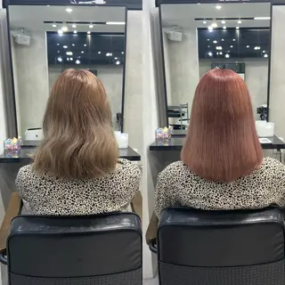 ミディアム カラー ヘアアレンジ ar+ ❤︎ maiのヘアスタイル