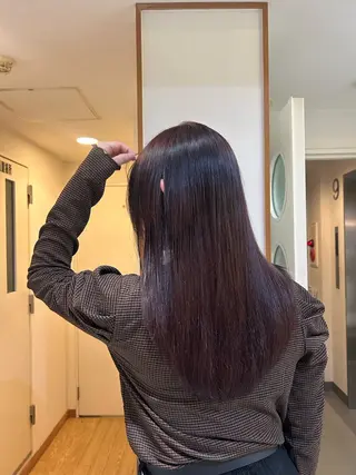 カラー UNBIRTHDAY ゆづみのヘアスタイル