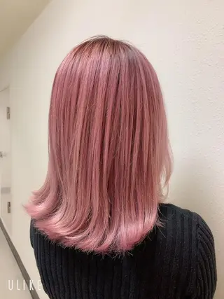 ミディアム エンドウ ミノリ🤎 /半個室/レイヤーのヘアスタイル