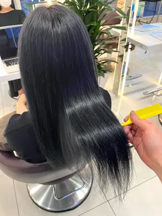 ロング カット/暖色カラー/ rikako🌻のヘアスタイル