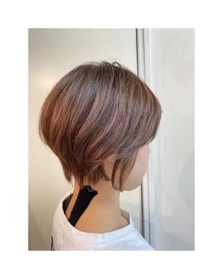 ショート ヘアー    アンド  フェイス  Lien所属・橋口 千裕のヘアスタイル