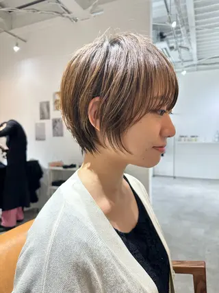 ショート ユイ 別府ですのヘアスタイル