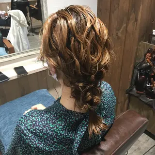 ミディアム soyon心斎橋所属・♡透明感/艶カラー/ M a I ♡のヘアスタイル