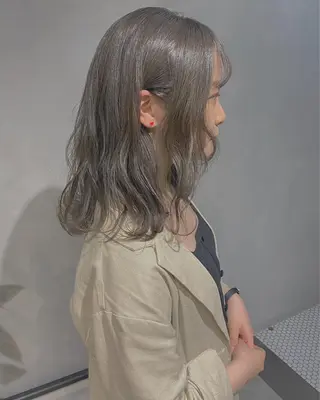 ミディアム LA.MIU★ 八王子店Mayuのヘアスタイル