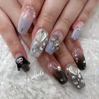 ネイル She nail studio 原宿所属・パラジェル有/ スカルプ/mahoのネイルデザイン