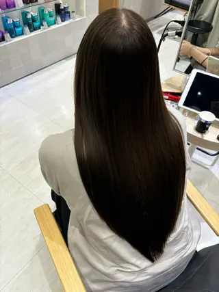ロング Asumi 髪質改善のヘアスタイル