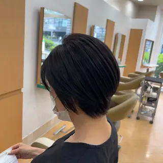 ショート カラー 🎀🤍芦澤 李音🤍🎀のヘアスタイル
