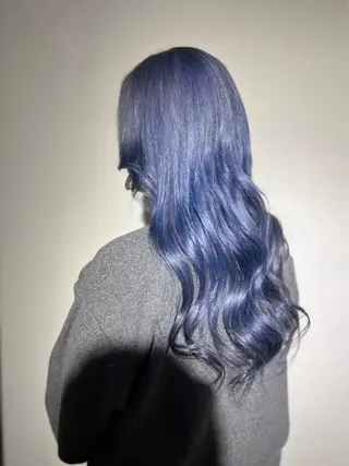 ロング カラー 篠原 侑作のヘアスタイル