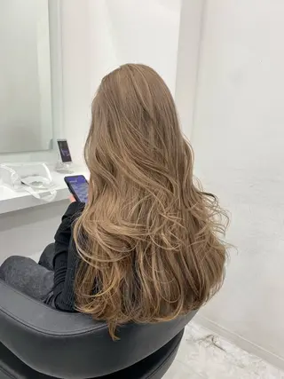 ロング カラー 🔷似合わせのプロ KUMA🔷のヘアスタイル