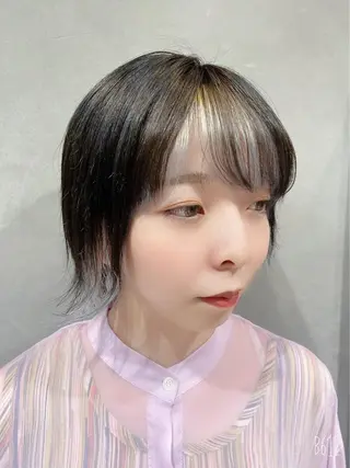 ショート カラー レイヤーカット/ ヘッドスパ/ゆうきのヘアスタイル