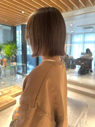 ショート カラー 井上 翠月のヘアスタイル