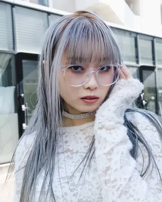 ロング カラー 遠藤 健登のヘアスタイル