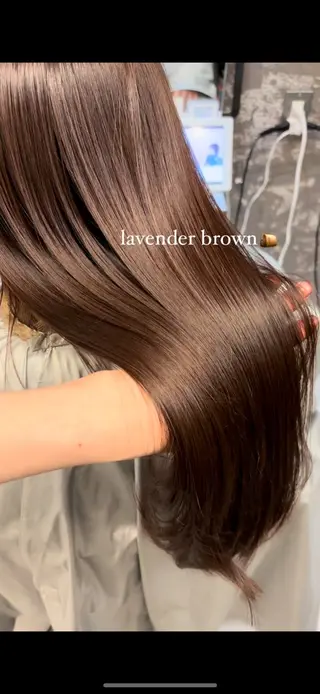 セミロング レイヤーカット/韓国 ヘア/LILICAのヘアスタイル