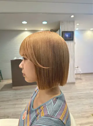 ショート cie所属・ふくし りこのヘアスタイル