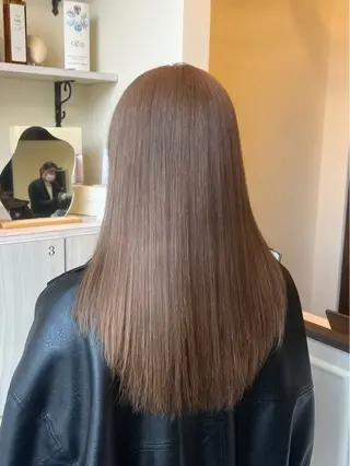 セミロング カラー Uni.所属・ㅤㅤㅤㅤㅤ chikaのヘアスタイル