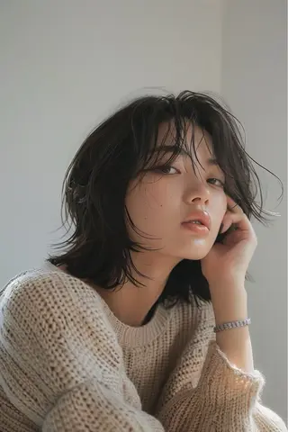 ミディアム カラー 外国人風ヘア/ 髪質改善/ayacaのヘアスタイル