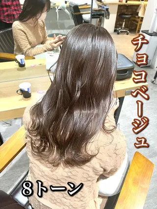 ロング カラー 艶髪カラー 渡辺岳也のヘアスタイル