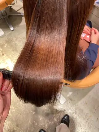 カラー 髪質改善 フルカワジュンタのヘアスタイル