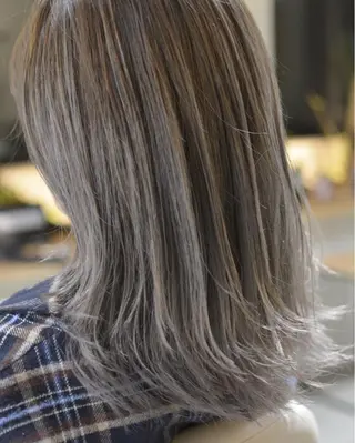 セミロング 木村 創造🌟 デザインカラーお任せのヘアスタイル