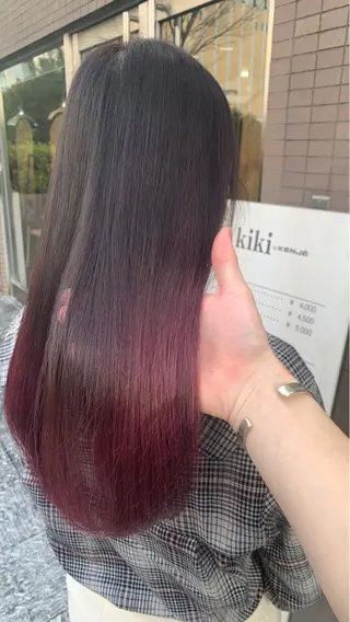 ロング カラー 縮毛矯正・髪質改善 鈴木悠太/当日OK✨のヘアスタイル