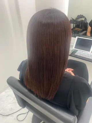 セミロング 髪質改善サロン🫧 セキチサトのヘアスタイル