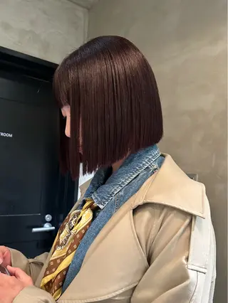 ミディアム カラー デザインカラー❤︎ イシイレイのヘアスタイル