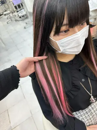 ロング エクステ♡ヘアメ 内村麻衣のヘアスタイル