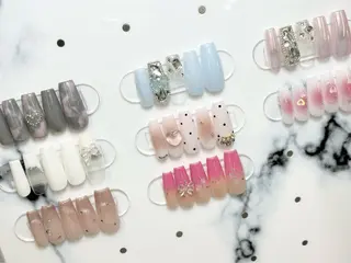 ネイル アカデミーサロン CALM　須藤のネイルデザイン