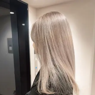 ロング カラー ヘアアレンジ 松井那津子 /ハイライトブリーチのヘアスタイル