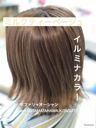 ショート 縮毛矯正/髪質改善 継続する美髪のヘアスタイル