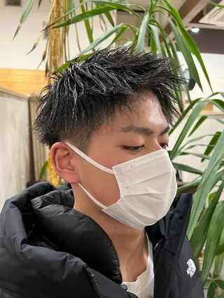 ショート パーマ 仕上がり満足度 No.1池田篤史のヘアスタイル