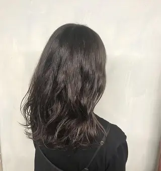セミロング カラー パーマ ヘアアレンジ キッズ Le Reve (ルレーブ所属・kobayashi $hogoのヘアスタイル