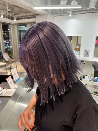 ミディアム カラー 【副店長】DAYS 2nd 久木山湧也のヘアスタイル