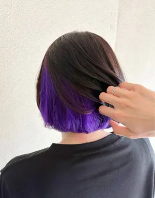 カラー 高橋 佑のヘアスタイル