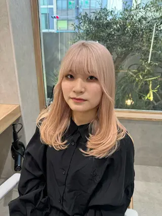 ロング カラー 艶髪・透明感カラー ✨若松良樹のヘアスタイル