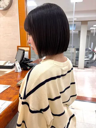 ミディアム 藤森 大のヘアスタイル