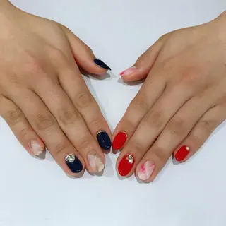 ネイル a:Qネイル /久米川のネイルデザイン
