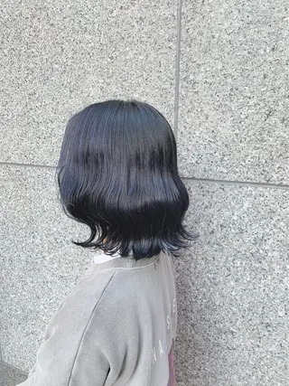 ミディアム カラー トコウ ソウのヘアスタイル