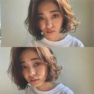 ミディアム 小澤大輔 YOLO hairのヘアスタイル