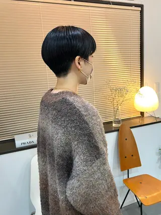 ショート カラー a moment(モーメント)所属・蔵前 デザインカット KOBAYASHIのその他イメージ