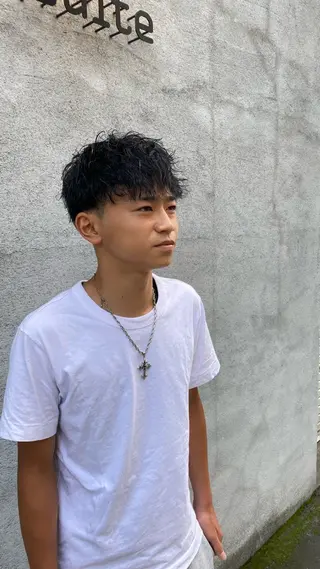 パーマ メンズ men's　パーマ/ ⭐️Tenshinのヘアスタイル