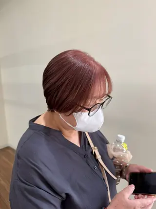 ショート 菅野 花のヘアスタイル