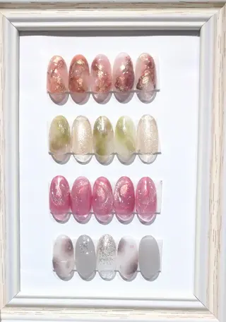 ネイル 會田 瑠衣のネイルデザイン