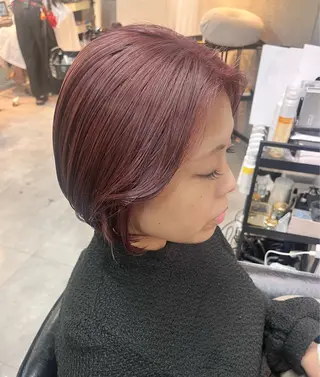 ショート カラー 韓国系/ダブルカラー /トグチリンカのヘアスタイル