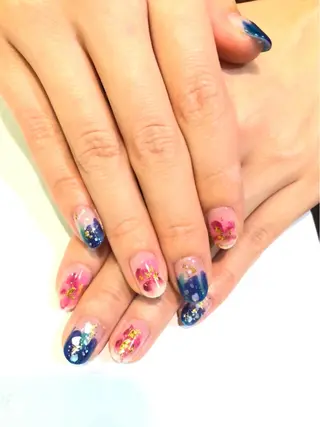 ネイル M nail はやまうららのネイルデザイン