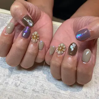 ネイル among アマン所属・lecoa_ kana／amongのネイルデザイン