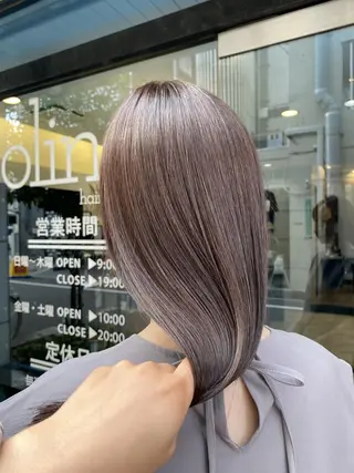 ロング olino 【オリノ】西田辺のヘアスタイル