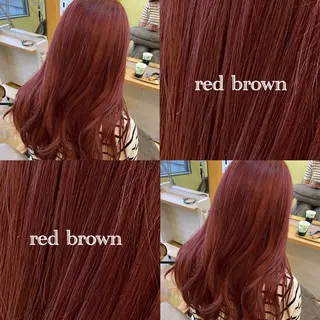 ロング カラー 南上 野々佳のヘアスタイル